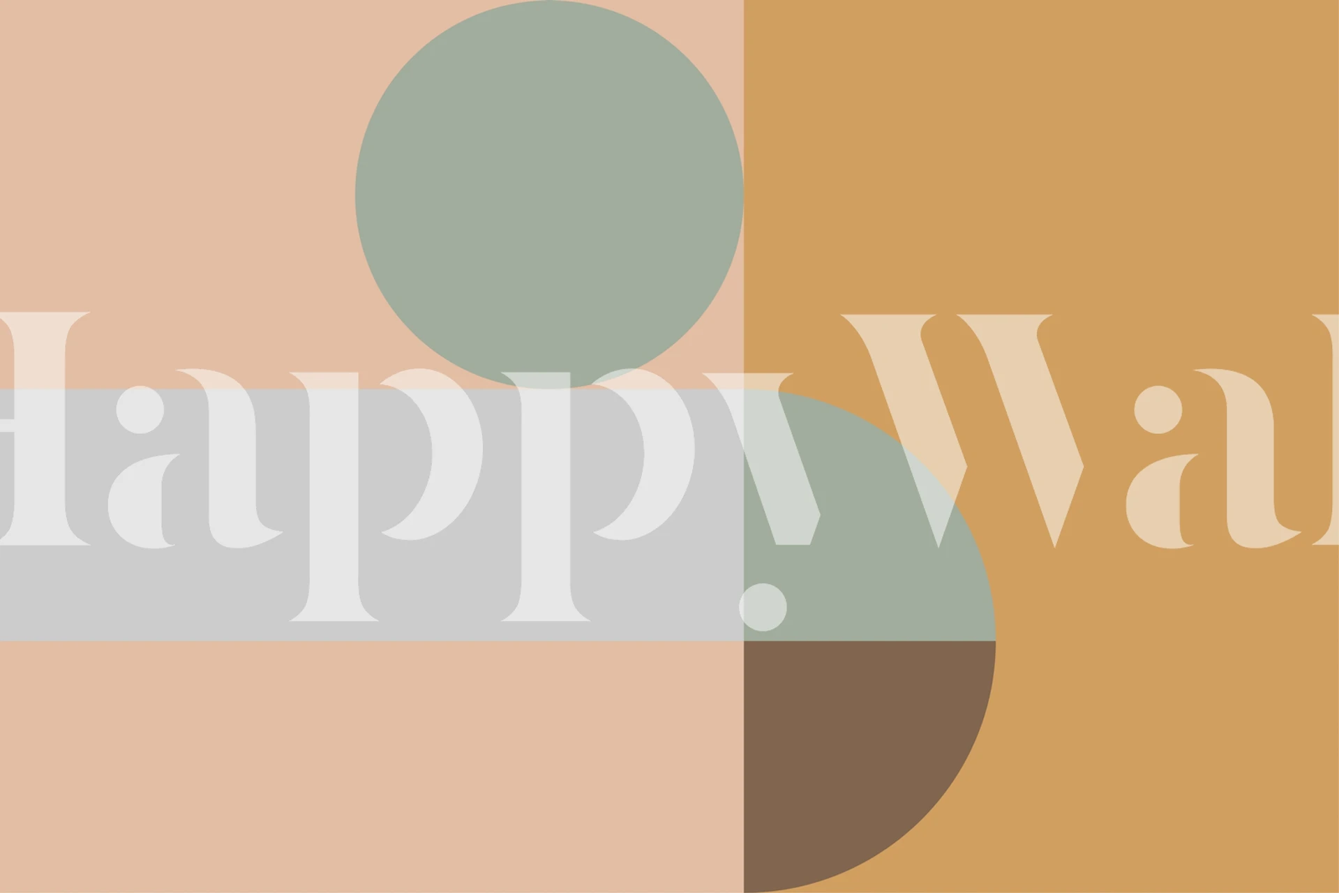 Pastel Spring wallpaper in a stylish room