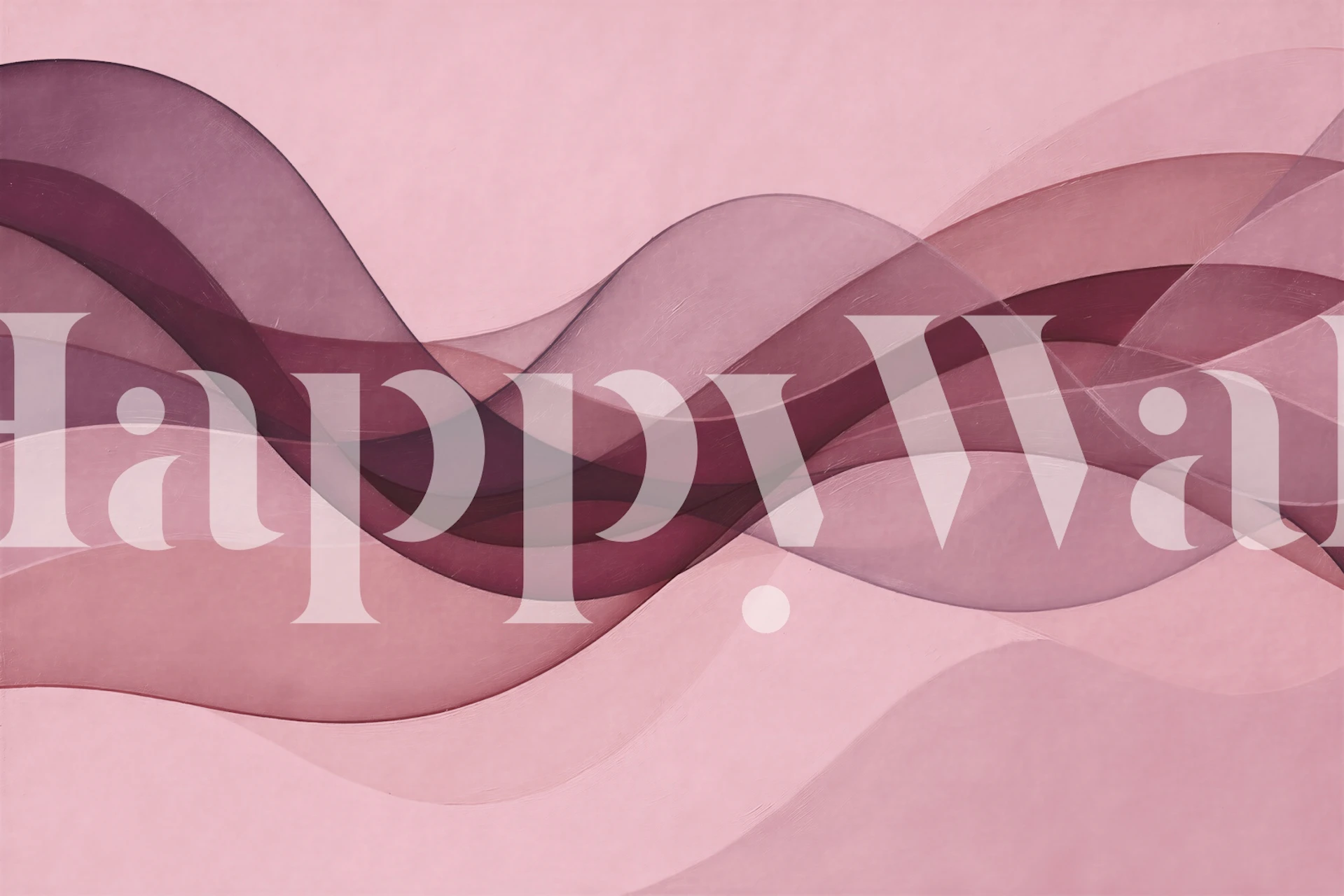Elegant Curvature wallpaper in a room