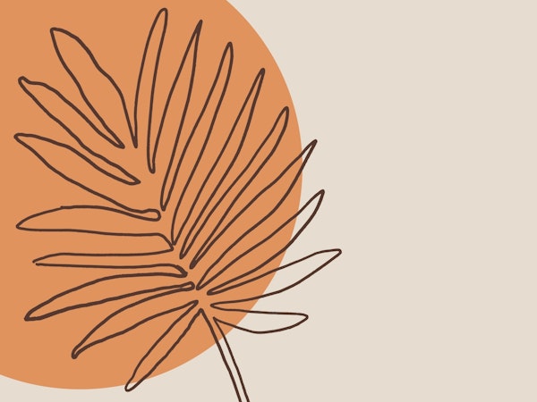 Minimalist Botanical Art