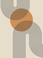 Orbiting Elegance tapete