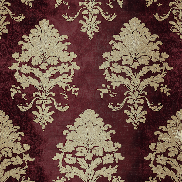 Majestic Burgundy Elegance