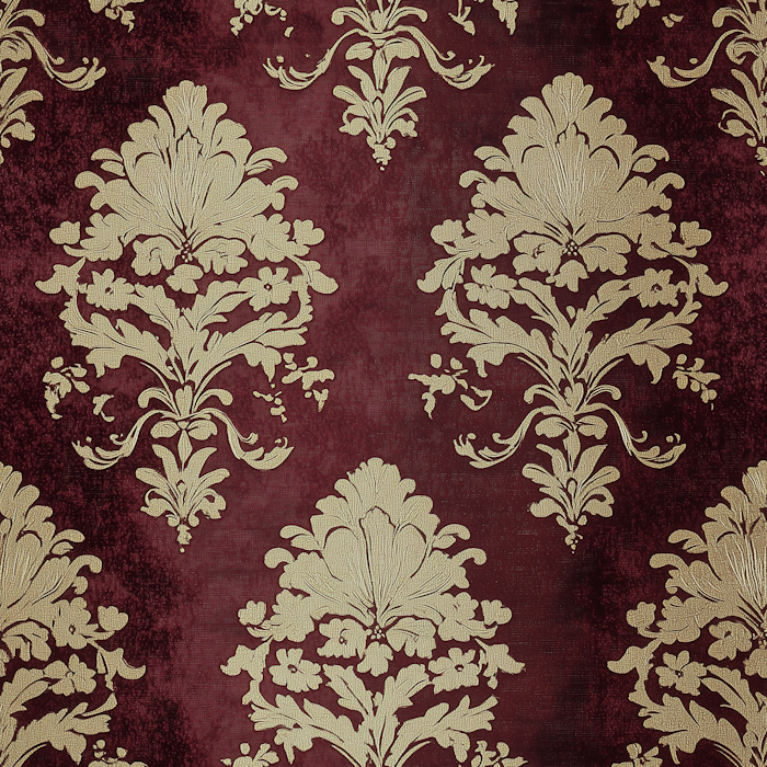 Majestic Burgundy Elegance | Happywall.com