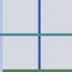 Blue Green Grid
