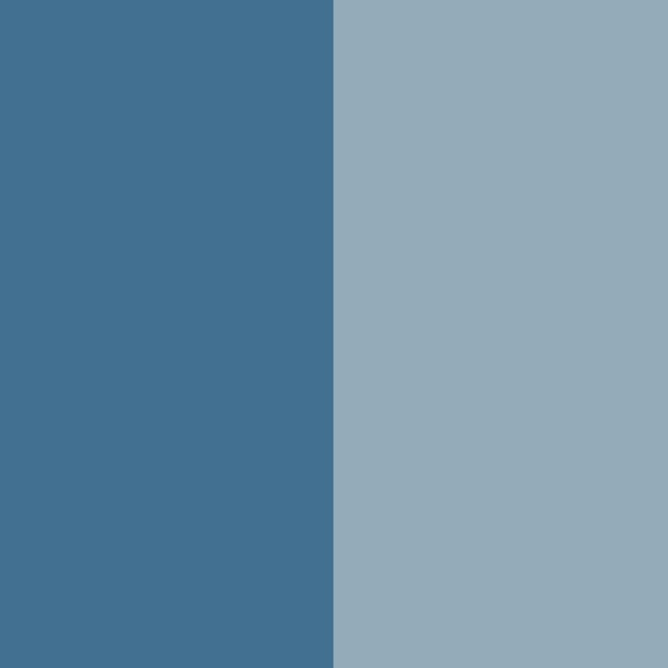 Pastel Blue Block Stripes