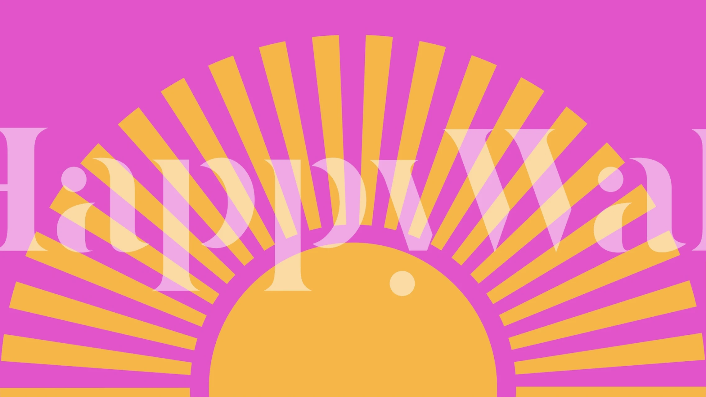 Dizajn tapete Radiant Dawn u sobi