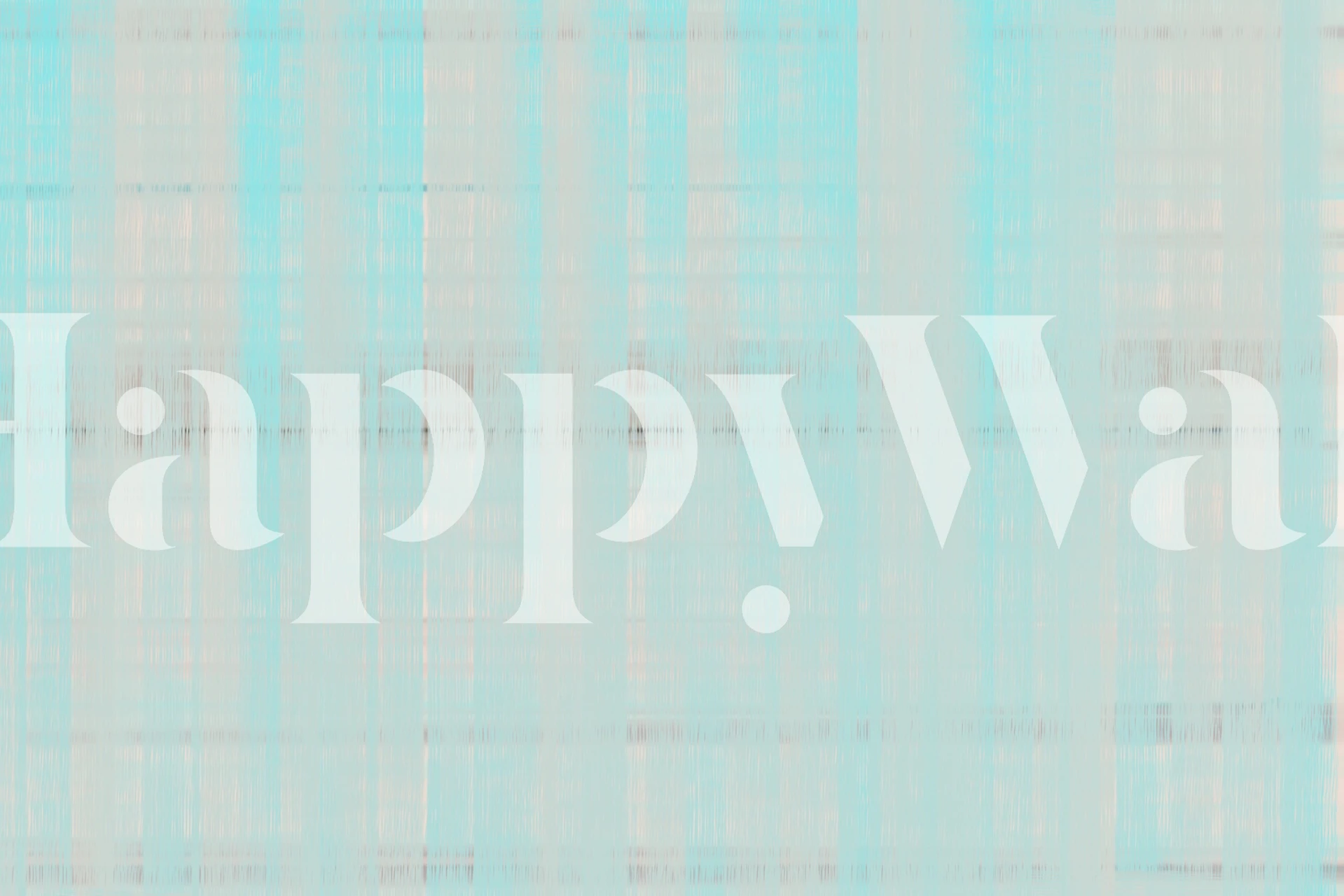 Silky Teal Blue wallpaper i ett rum