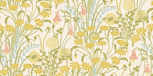 Victorian Meadow 3 on Off White