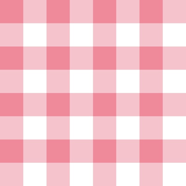 Pink Gingham Wallpaper - Pastel Berry