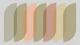 Chic Pastel Curves