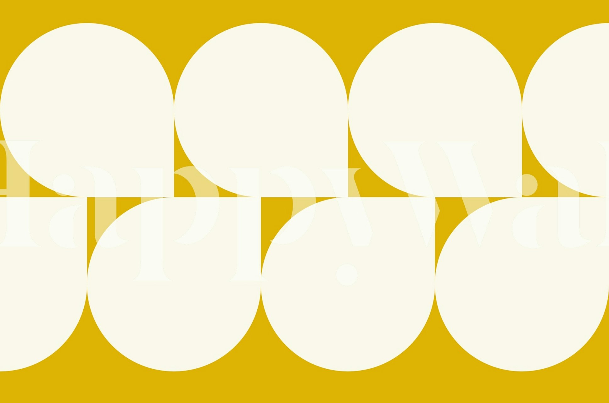 Papel pintado Elegant Orb Ensemble en una habitación