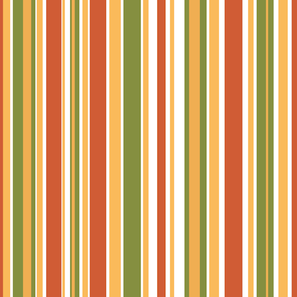 Retro Stripes 50s 60s 70s Vertical Pattern
