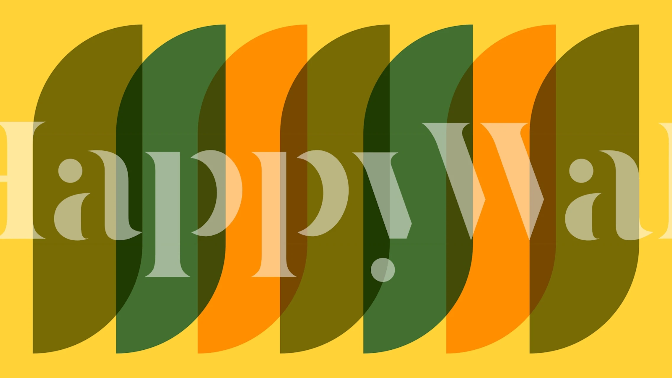 Autumn Hues Arcs tapet i ett rum