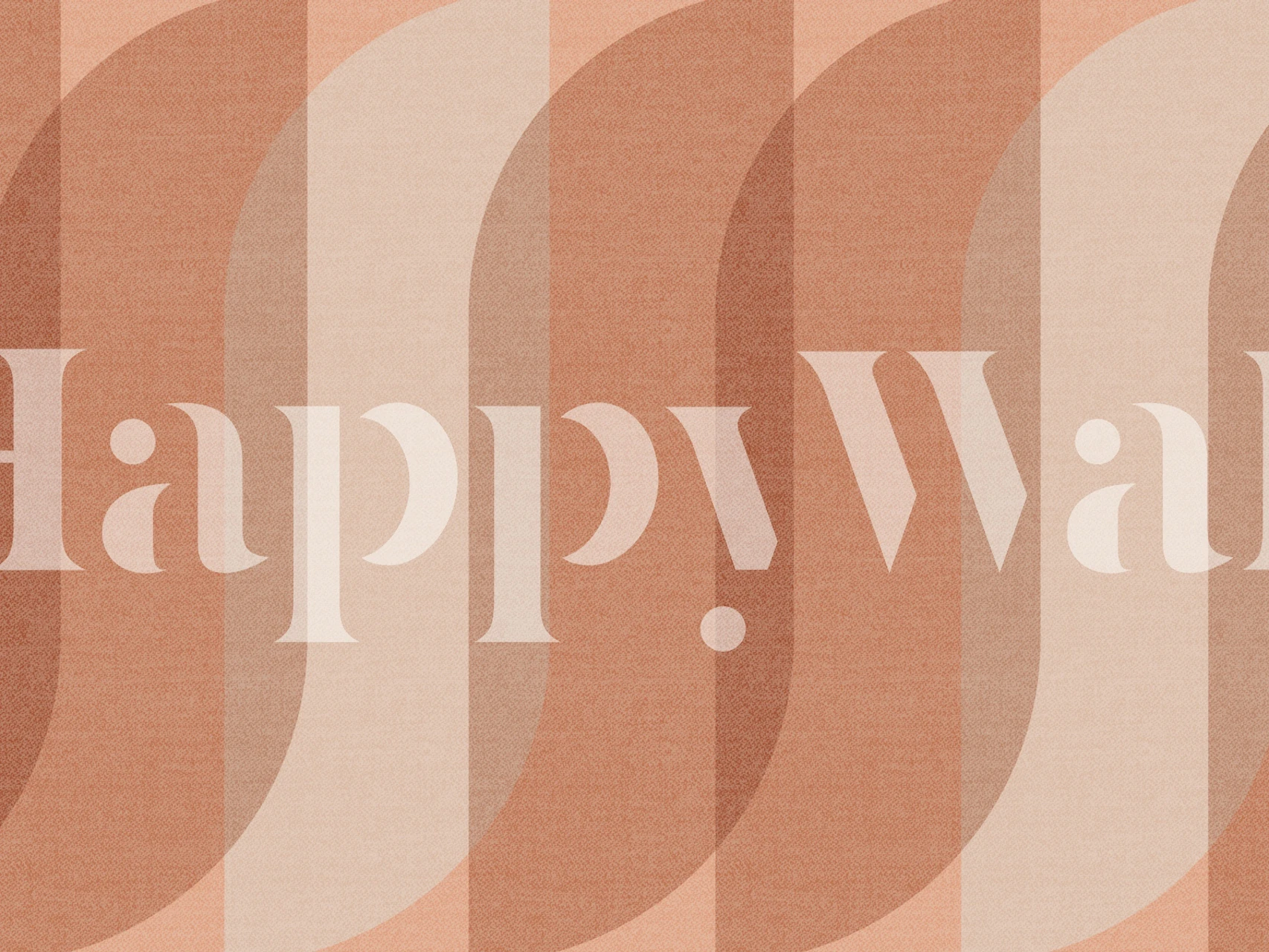 Abstract Terra Waves tapetdesign