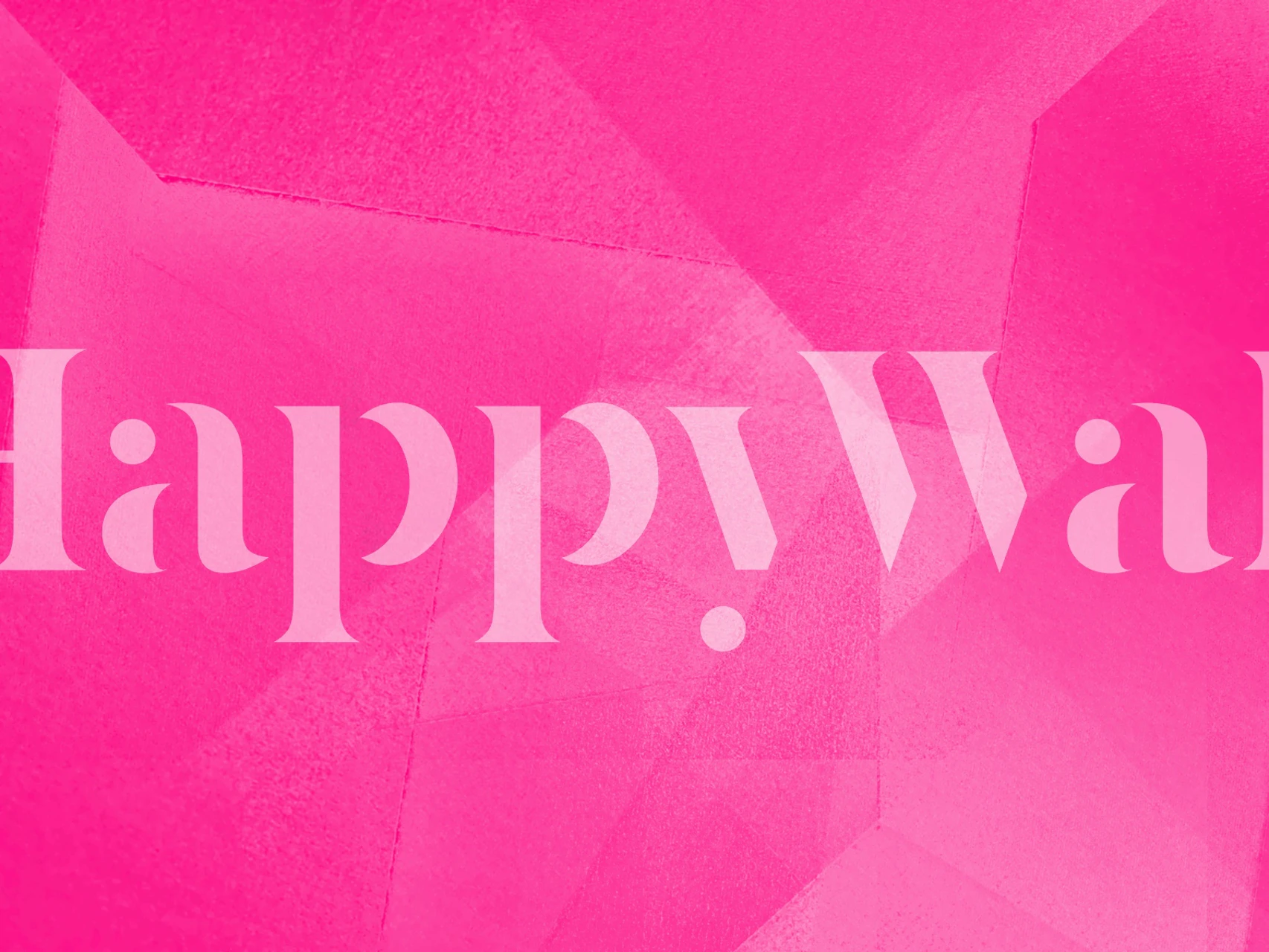  Papel de parede Pink Sapphire Facets em um quarto