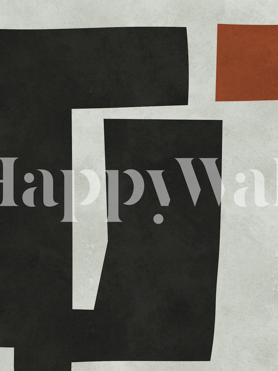 Modern Artistic Blocks tapet i et rom