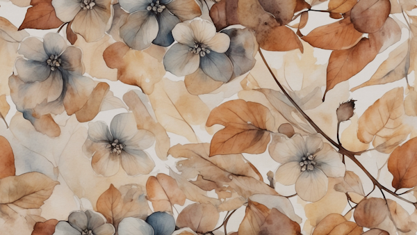 Autumn Hydrangea Harmony