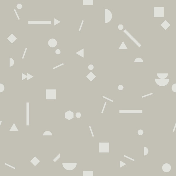 Minimalist Shapes Mix Beige