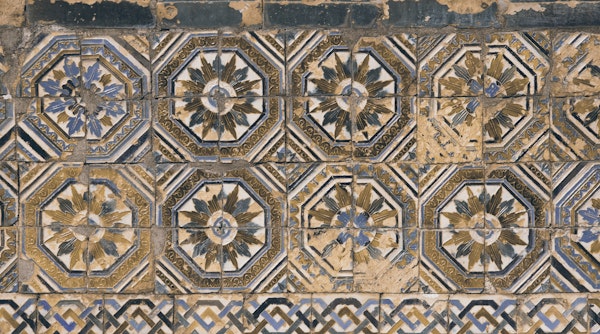 Old Tiles With Pattern