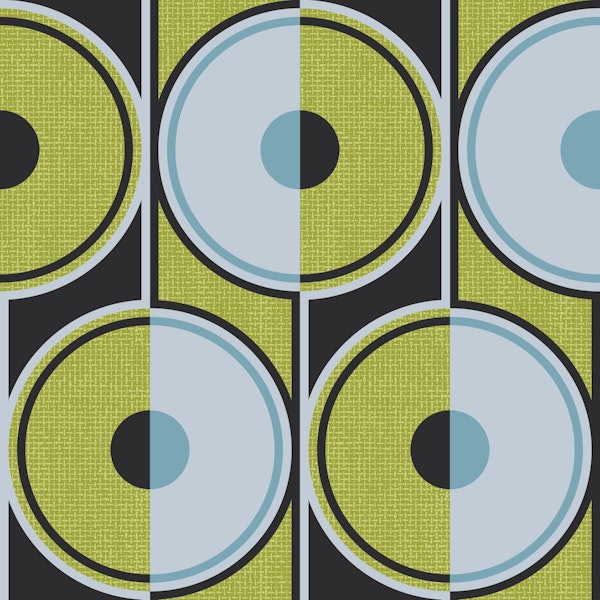 Small retro circles sulphur