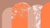 Earthy Tone Arch Art wallpaper