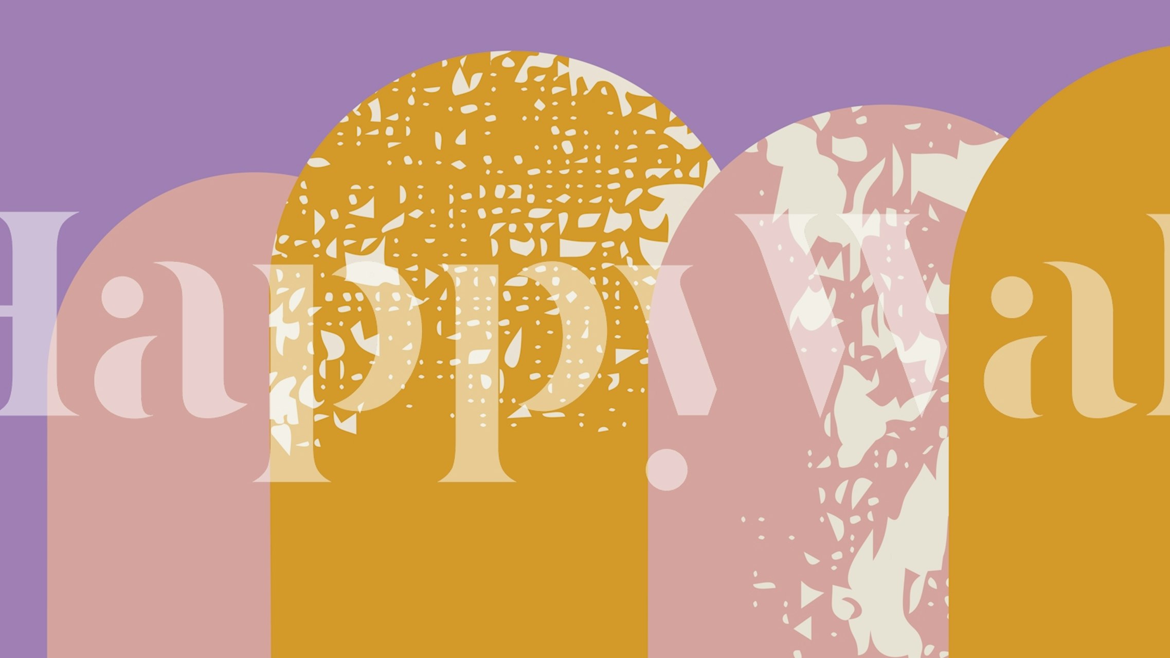 Vintage Archway wallpaper in a room