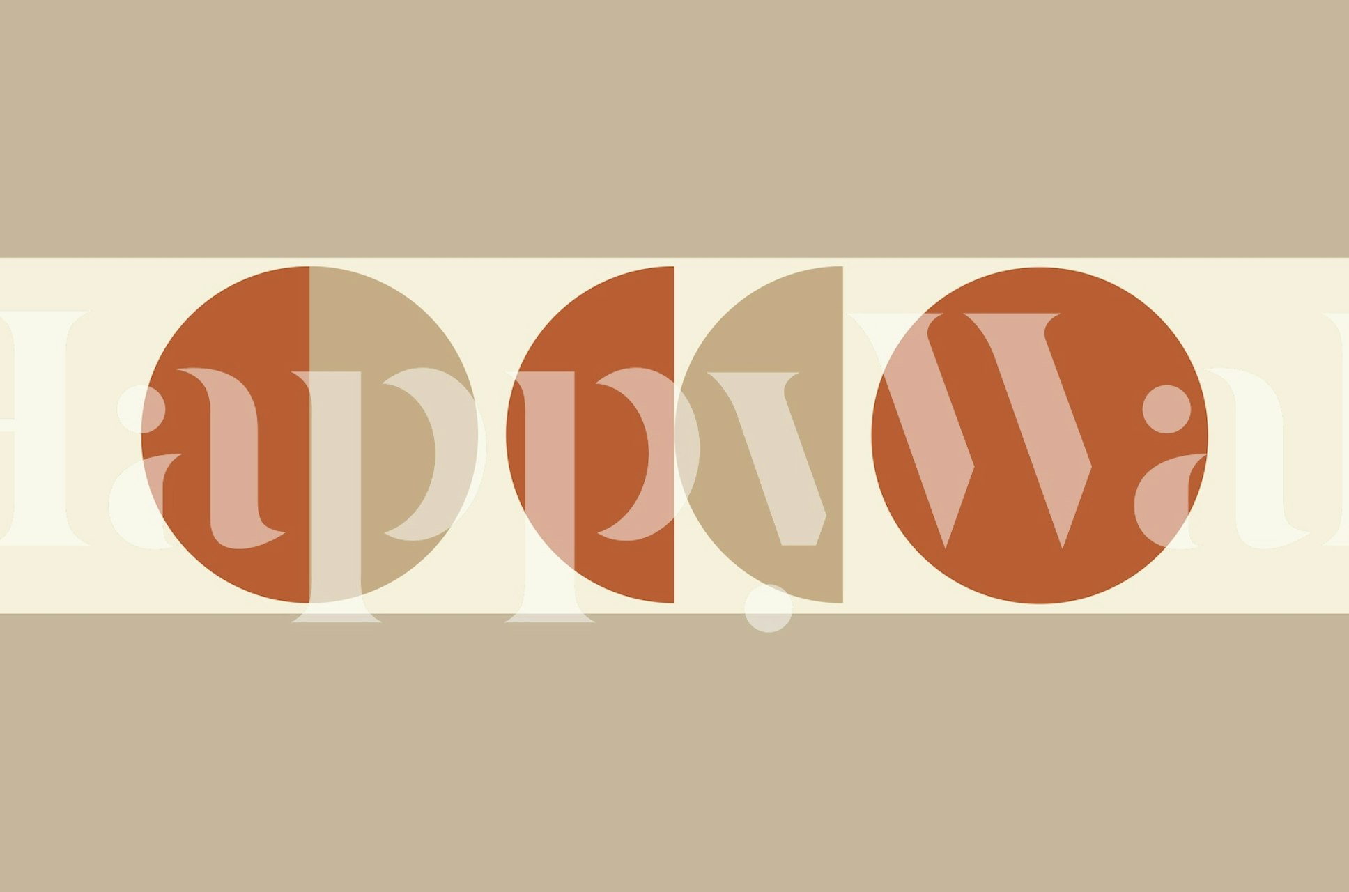 Tapeta Earthen Tones Symmetry u sobi