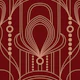 Gatsby Glam Charm Bordeaux