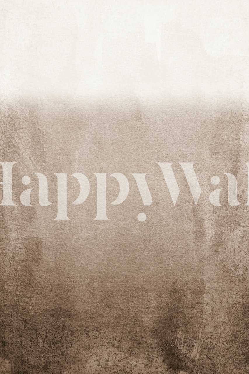 Sepia gradient textures wallpaper in a room