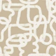 Geometric Doodles Beige and White