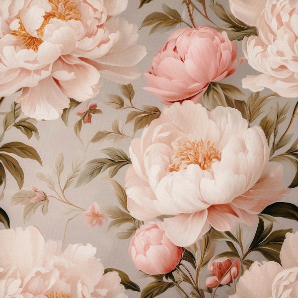 Flowers - Elegant Peony Floral