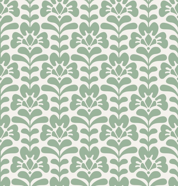 Scandinavian Flowerbed - Green