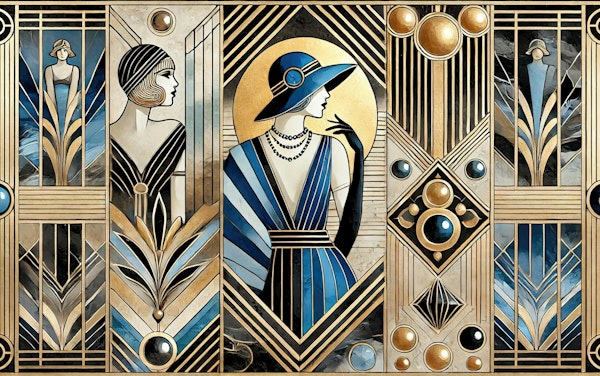 Jazz Age Sophistication in Art Deco