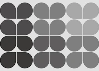 Contemporary Gray Spheres tapete