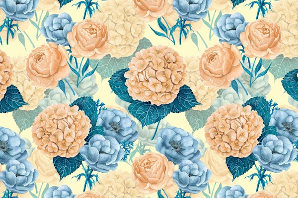 Spring garden watercolor 2