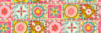 playful tiles collection bright tapete