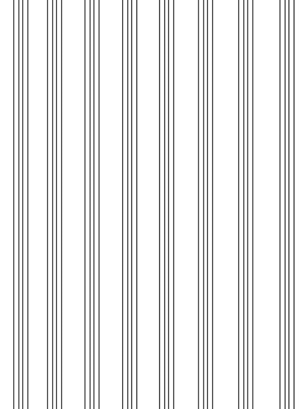 Black White Stripe Glam 3