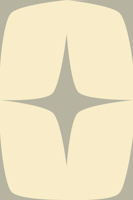 Starburst Ivory Platinum - Mid Century ταπετσαρία