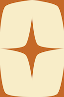 Starburst Bronze Ivory - Mid Century ταπετσαρία