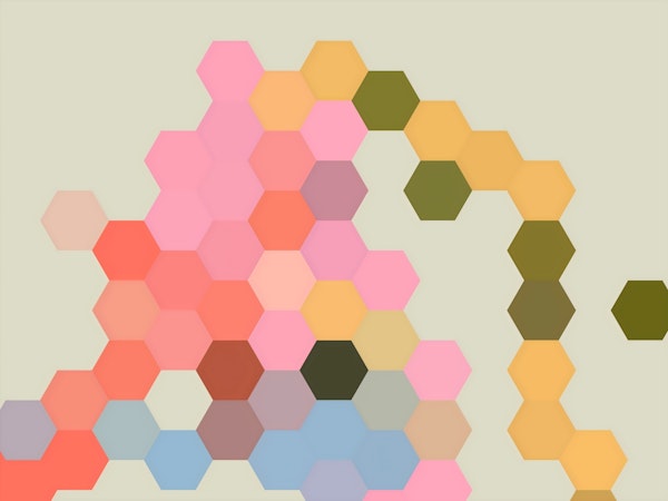 Abstract Hex Array