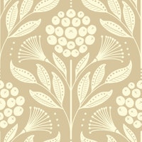 Boho Chic Flora Art wallpaper