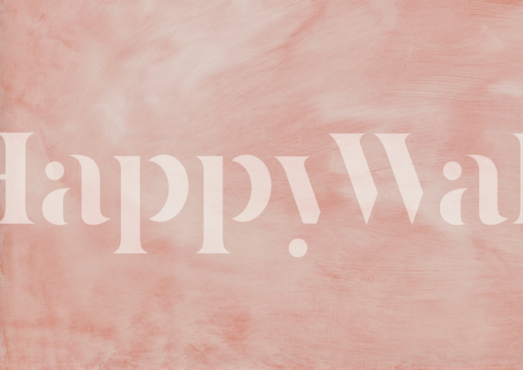 Pastel paint blush tapet i ett modernt rum