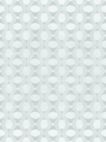 Modern retro geometric light silver grey tapete