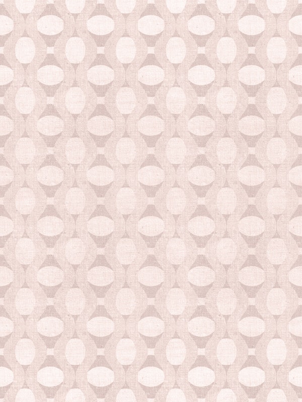 Modern retro geometric dusty rose