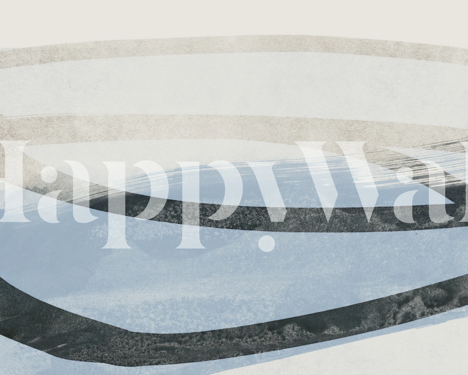 Abstract brushstrokes and lines wallpaper