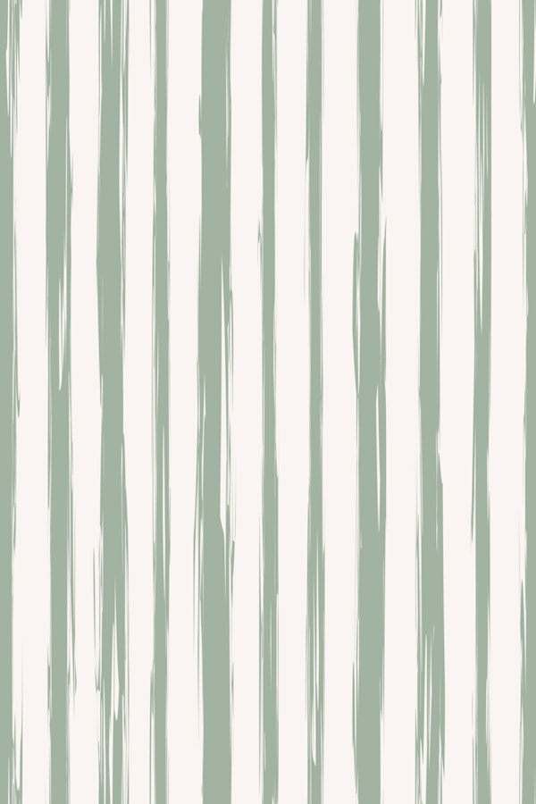 Brushstroke Stripe - green