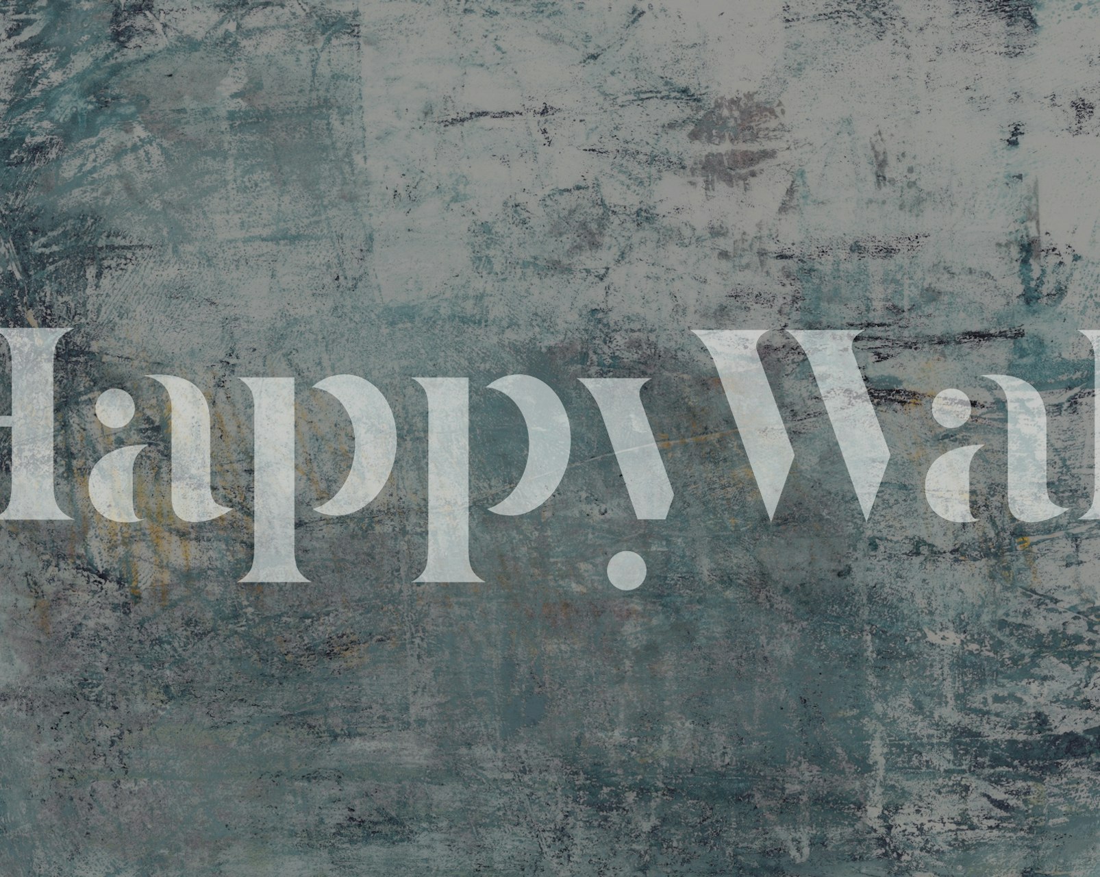 Oslikana tekstura tapeta u sobi