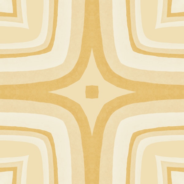 Warm Boho Retro Charm Pattern