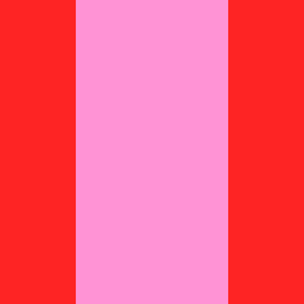 Vertical Stripes Preppy Pink and Red Pattern