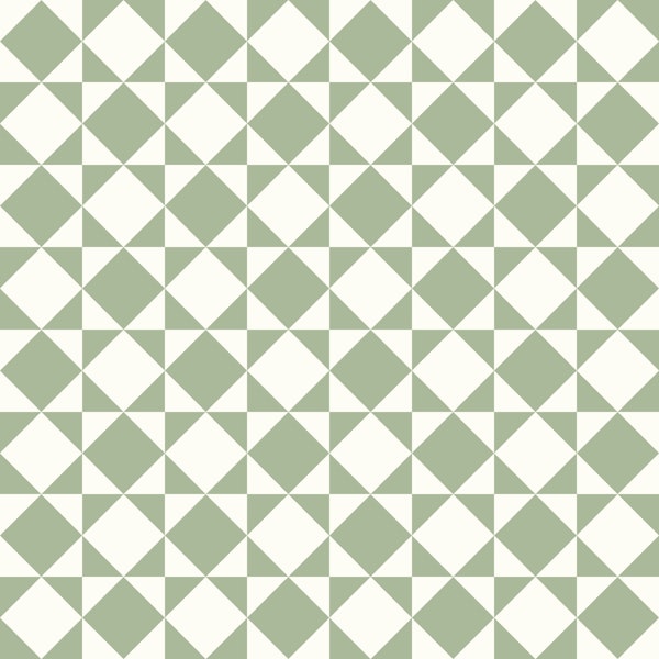 Diamond Checkerboard - green