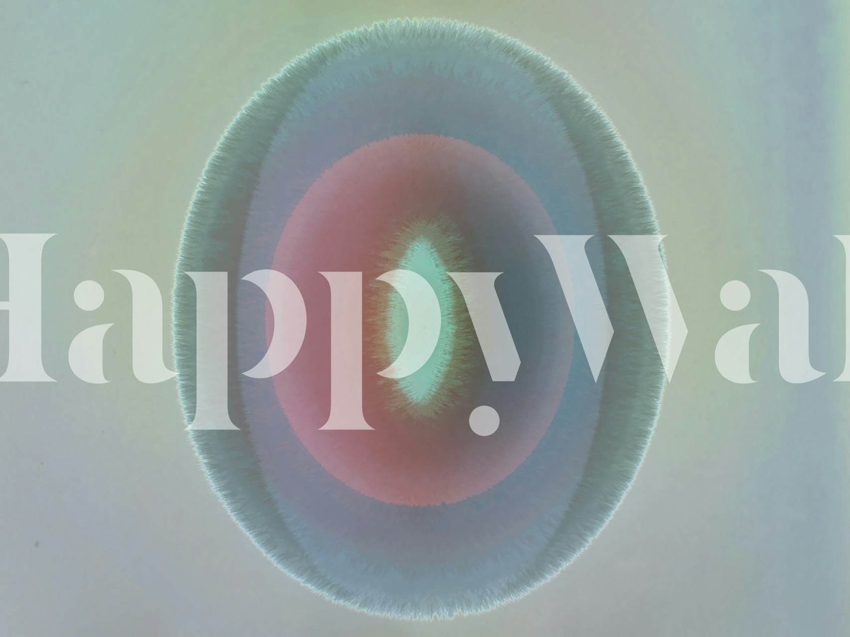 Pastel Ombre Aura Tapete in einer Raumgestaltung